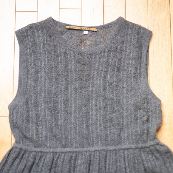 100% Cashmere Dress Gray Jenni Kayne S - Picture 3 of 6